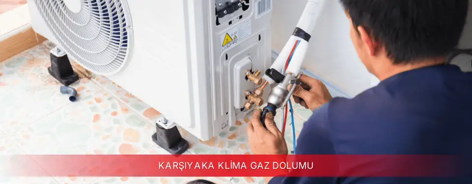 Karşıyaka İlçemi Vestel Klima Gaz Dolumu